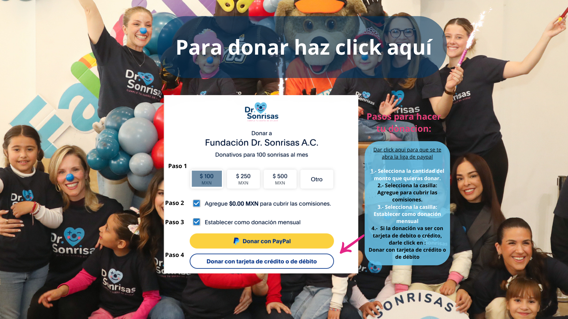 100 Sonrisas al Mes
